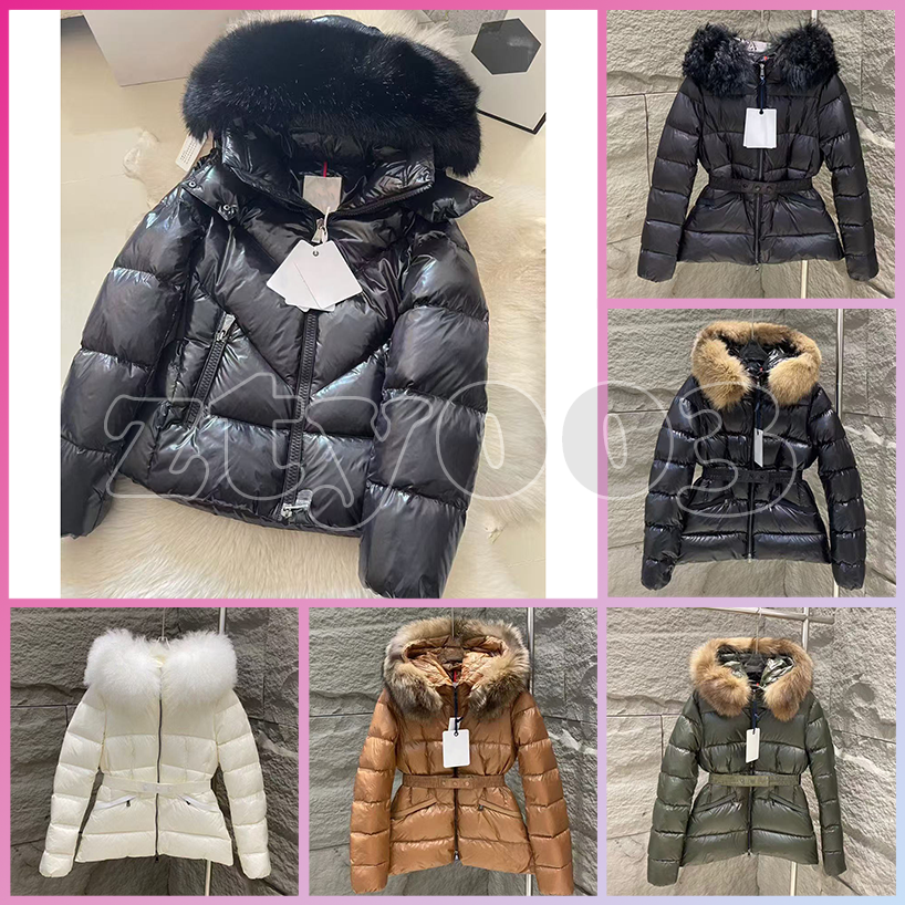 Veste femme créatrice de puceau mancheur de créateur hiver à capuche vestes bouffantes à la mode