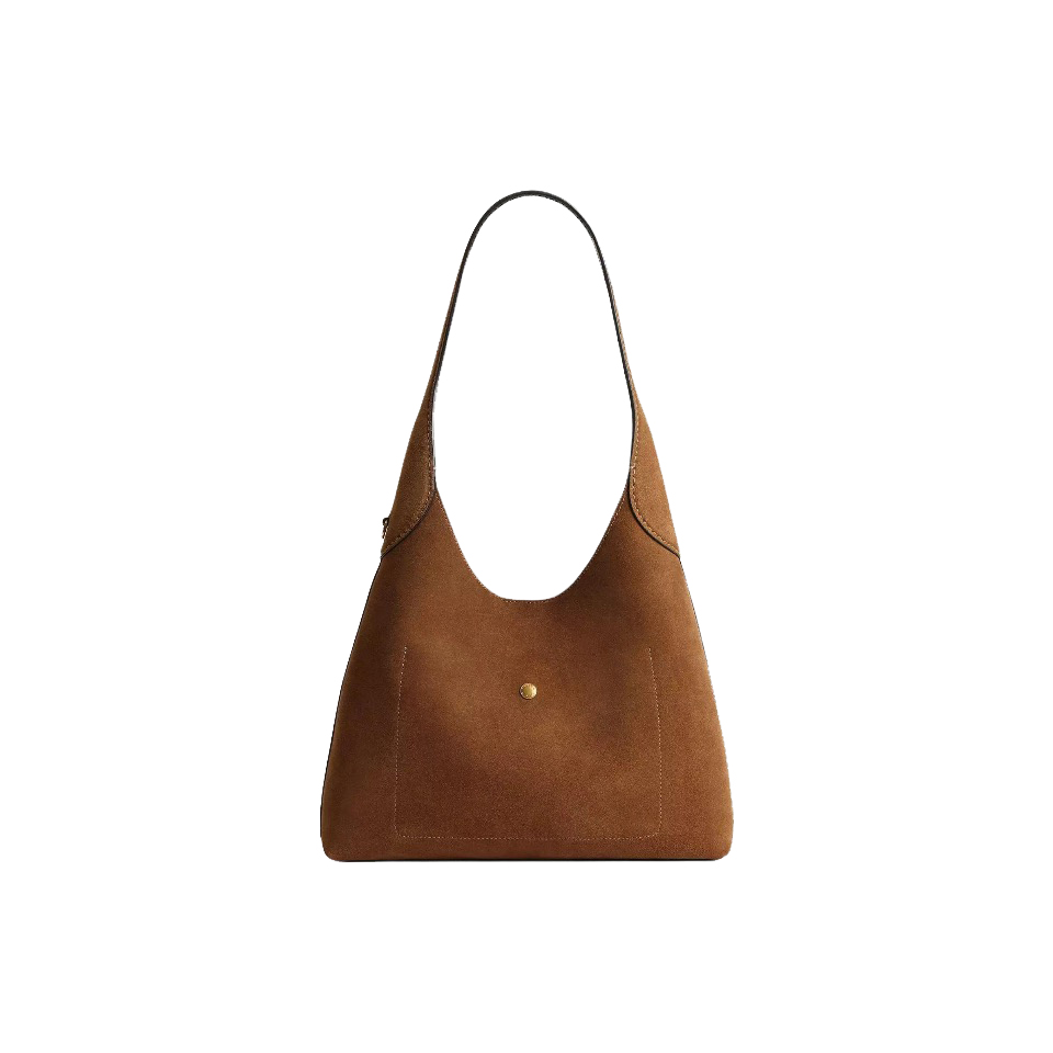POCHETTE FELICIE Brooklyn Bag 28 Designer Bag Shoulder bag Hot Autumn Winter Suede Brown YN Shoulder Handbag High Quality Underarm Shoulder Tote 39c