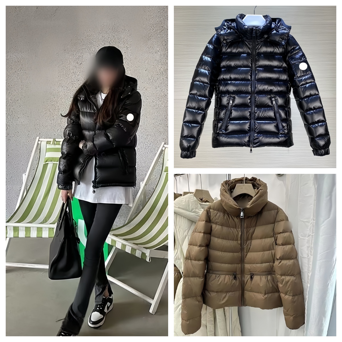 Womens Down Jacket Top fur collar designer coats puffer Winter Jackets collar Warm Fashion Parkas Couple street style Winter Down Coats Sleeves Outw