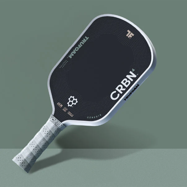 CRBN 4 TruFoam Genesis Pickleball Paddle, Hybrid, AeroCurve,T700 Carbon Fiber,100% Foam Core,UPA-A Approved,New with Tags,Free shipping-image-1074205191
