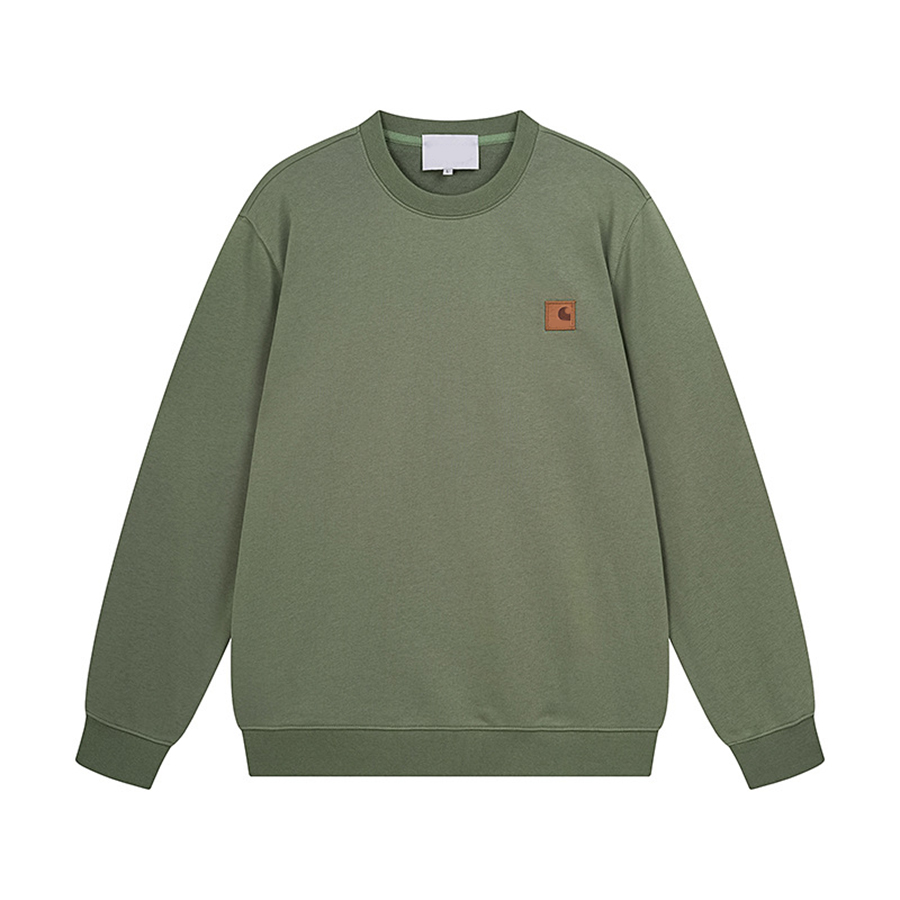Ccarharttive Sweater Mens Designer High Quality Casual Round Neck Top Luxury Tracksuit Long Sleeve Fall New Arrival Patch Letter Sweatshirt Carhartn