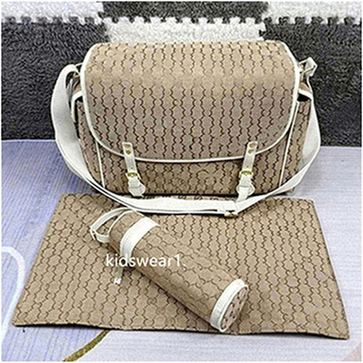 2025 Sacs à couches Sac bébé Designer extérieur 3 ensembles Sac à changement Sac Nappy Sac à diper