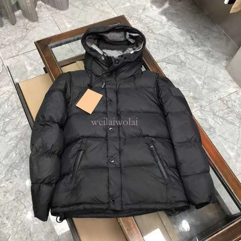 Men's Designer Jacket Men Winter Coat Veste Puffer Jacket Windbreaker Fashion Thickened Hooded Padded Down Jacket Women's Windproof Warm J