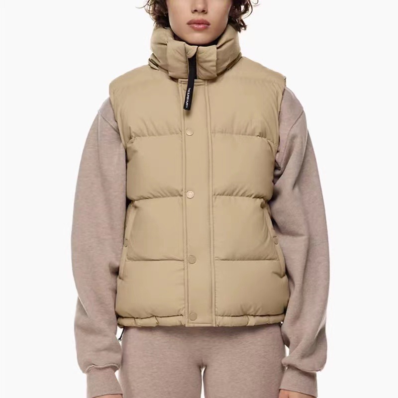 Designer Aritzia down puffer jacket women super puff short hooded vest branded waistcoat Canada down thickened extreme warm knee length jackets arit
