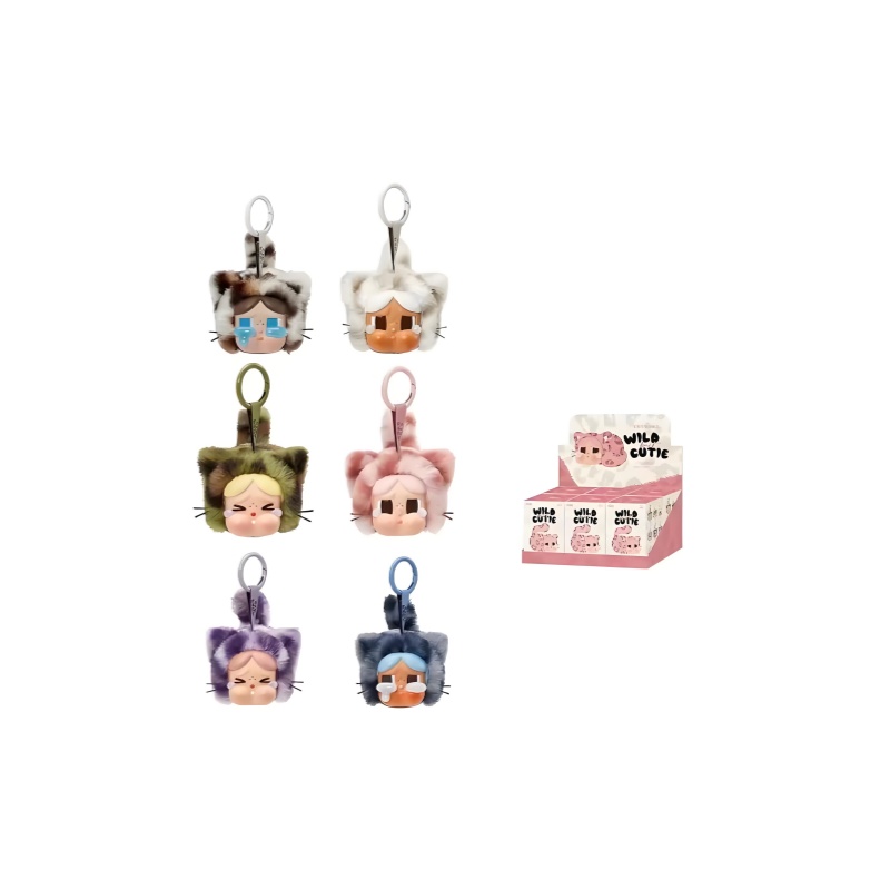 6PCS/Set Crybaby Wild but Cutie Series Blind Box Toys Anime Figure Crybaby Plush Keychain Pendants Collectible Ornaments Birthday Gifts C251106-image-1083503814