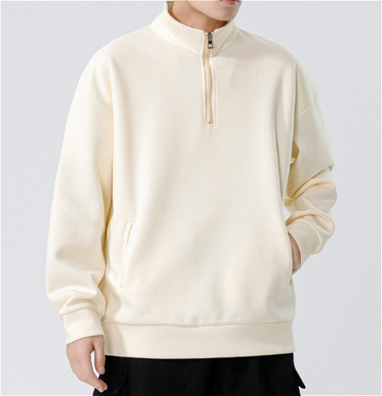 125 Turtleneck Sweatshirt for Men Autumn and Thickened Loose Trendy Solid