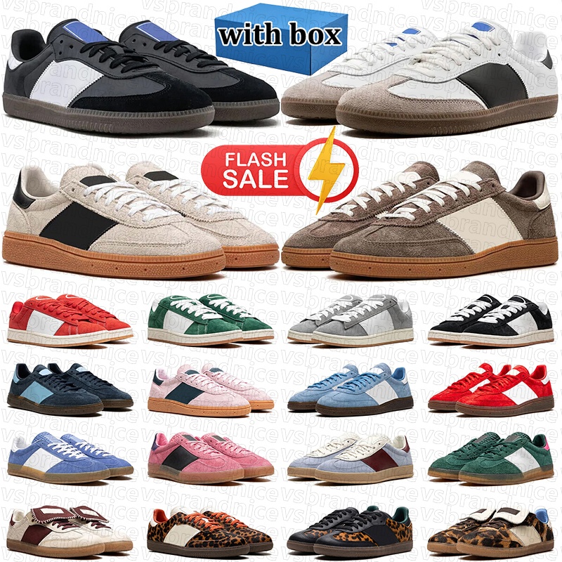 with box casual shoes for men women designer sneakers Black White Grey Blue Red Pink Green Beige mens trainers-image-963158632