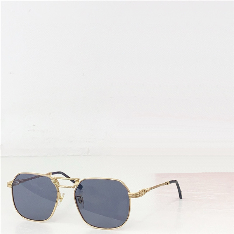 New fashion design square sunglasses 0368 metal frame classic simple and popular style outdoor uv400 protection glasses top quality