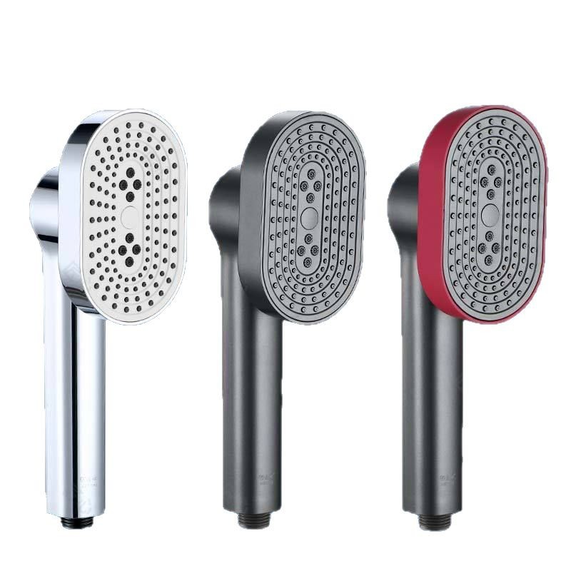 Water heater shower nozzle pressurized fine water flower large water outlet shower single head removable plastic pressurized shower M260303-image-1096139409
