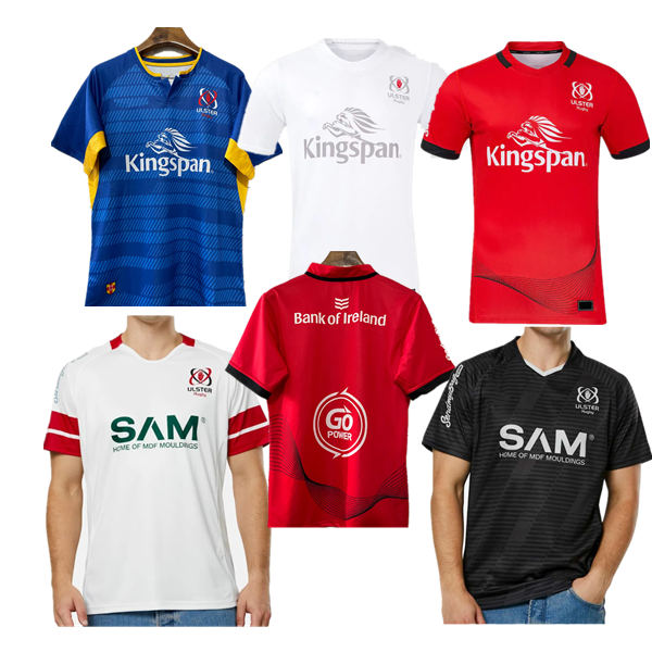 New + Retro 2024 2025 2026 Ulster Rugby Jersey Home Away European Alternate Ireland Irish 24 25 26 Shirt S-5XL
