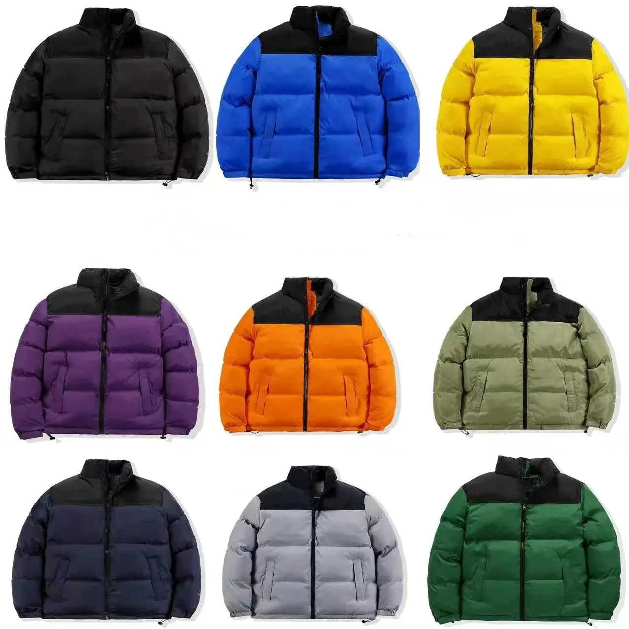 Men's and women's down jacket designer jacket with winter warm and windproof down jacket, high-end embroidered jacket material, couple