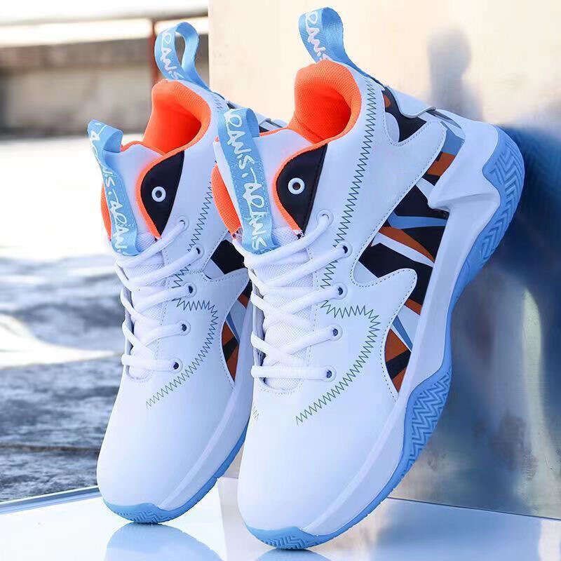 2026 2025 new high-top men's sports fashion versatile outdoor leather comfortable basketball running shoes