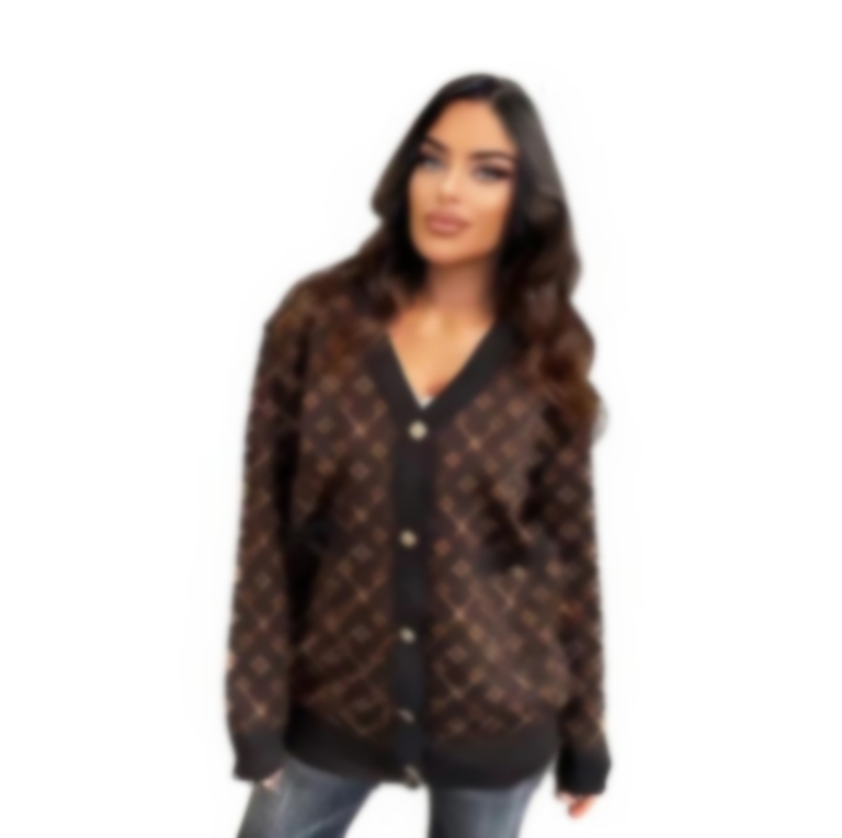 New Women's Sweaters Spring Autumn Luxury Letter Loose Casual Woman designer Sweater