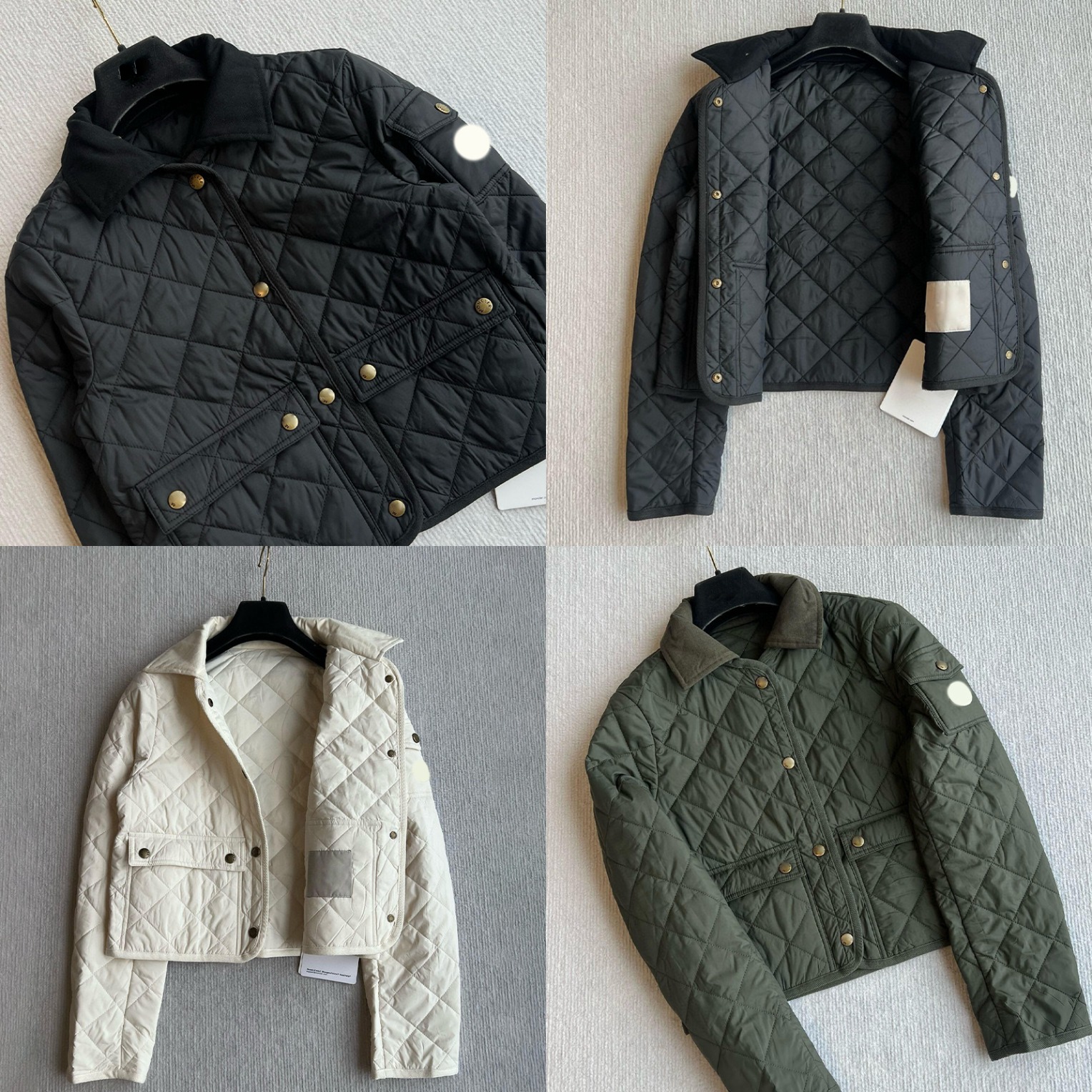 Vestes pour femmes Veste matelassée Veste en coton Designer vestes en coton-pavées Maisses rembourrées
