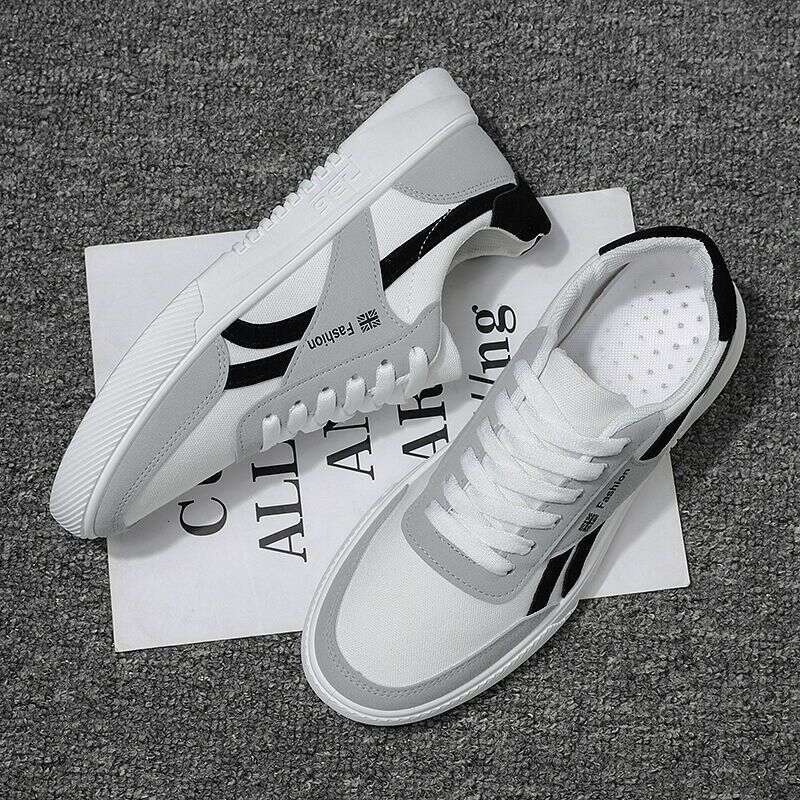 2026 2022 Autumn New Ins Style South Korean Version Versatile Men's Casual Fashion Trend Board Breathable Sports Canvas Shoes