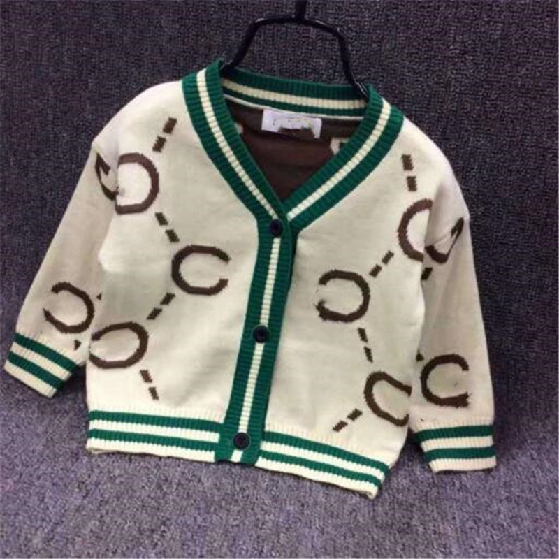 Trendy Kids Cardigan Spring Autumn Warm Sweater Boy Girls Knitted Sweatshirts Baby Hoodies Fashion Letter Children Hooded Sweaters M260310-image-1097045662