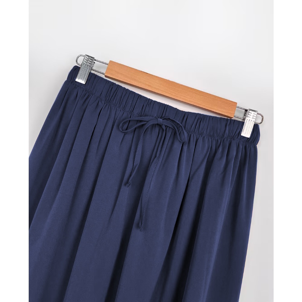 (740) Nouveau costume en deux pièces femmes robe de couleur unie décontractée