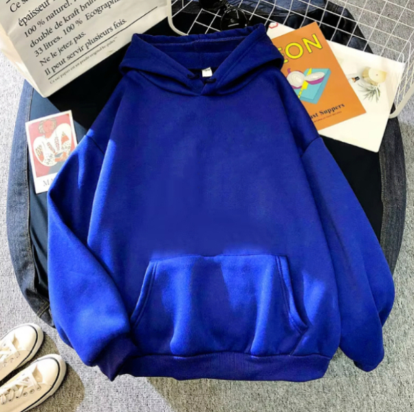 374 Men Long-sleeved Autumn and Winter Heavy Loose Solid Lapel Youth