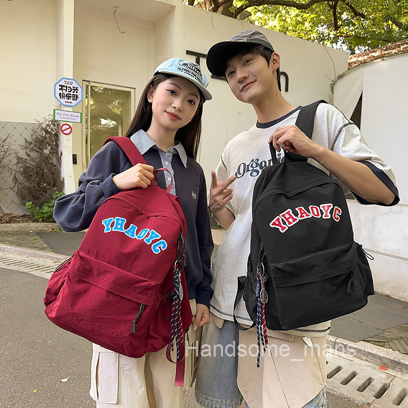 Korean Bkpk New INS Version Student for Middle and High Sool Students College Style Simple Bkpk M260805