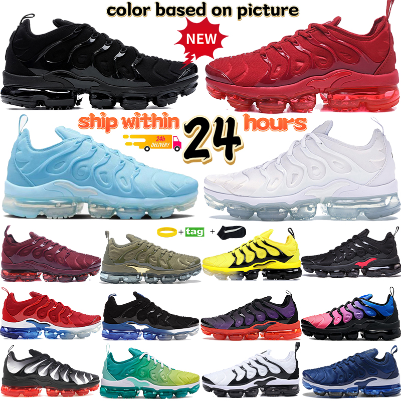 Designer sneakers men Casual Shoes Plus running shoes triple black red white gold mens university blue cherry womens midnight navy Purple womens sli