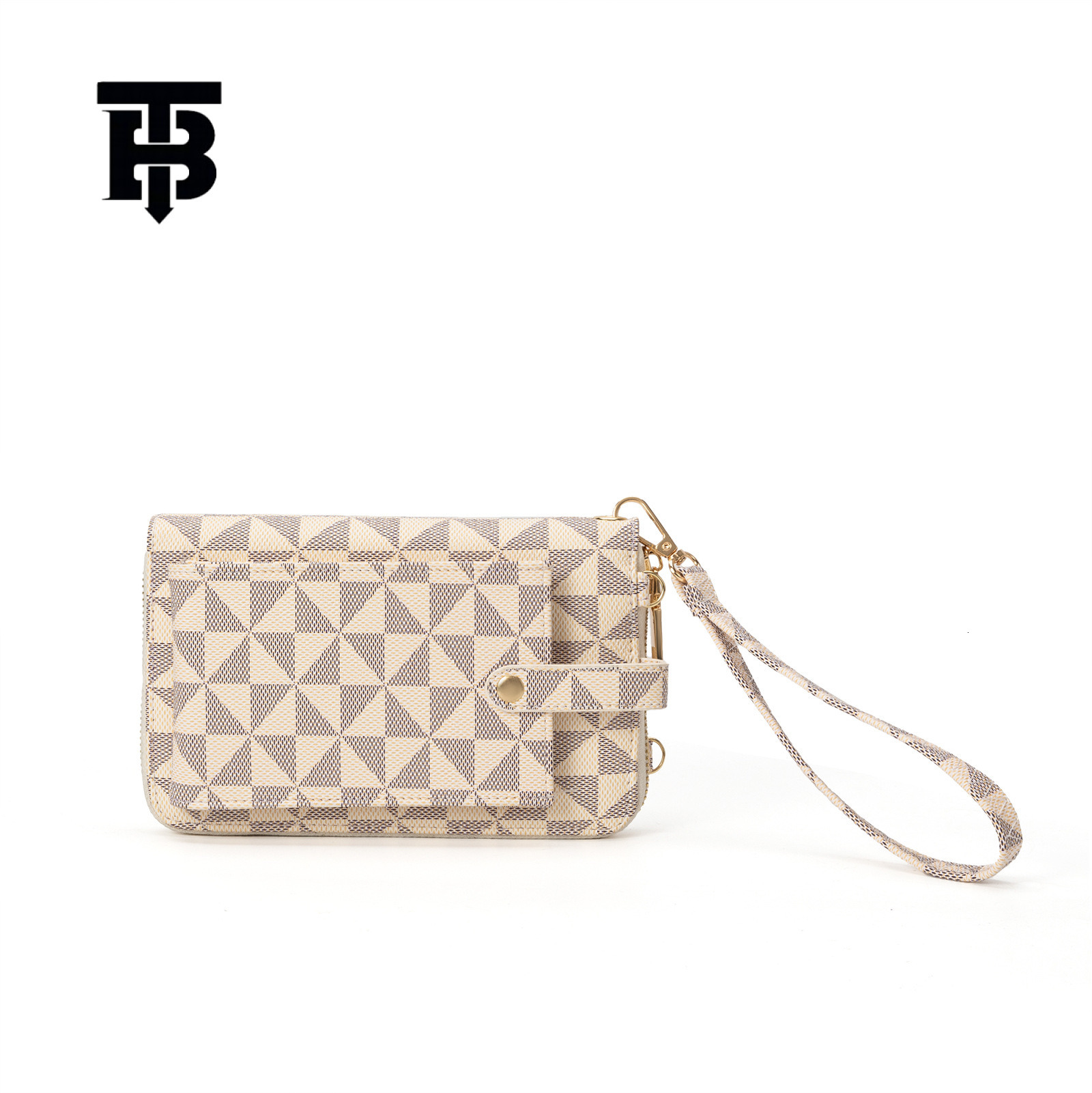 Luxury Bag Personalized Design New Men's And Women's Universal Windmill Pattern Printed Bag Elegant Large-capacity Clutch Multi-card Slot