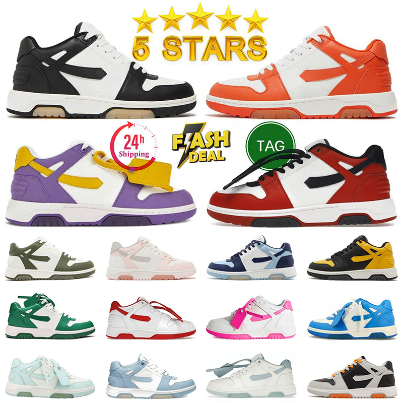 Top Quality Out Of Office Sneaker Designer Casual off whitesdesigner shoes Women Sports Mixed Color Flat Men Vintage Distressed Mens Trainers EUR-image-924727661