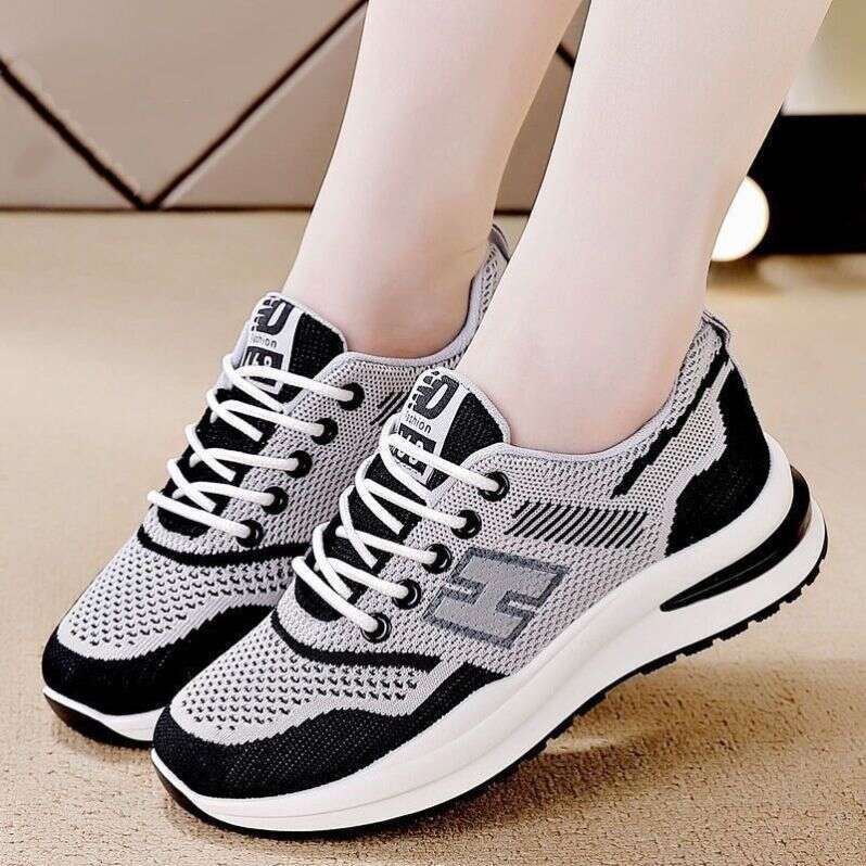 2026 2024 New Style Women's Mesh Sport Versatile Dance Soft Bottom Breathable Anti-slip Wear-resistant Casual Shoes