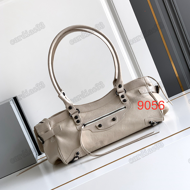 Sac de créateur Luxury Le City Tote Vintage Le City East-West Lady Real Leather Hands Hands Hands Purse Purse Baguette Bag Motorcycle Bag