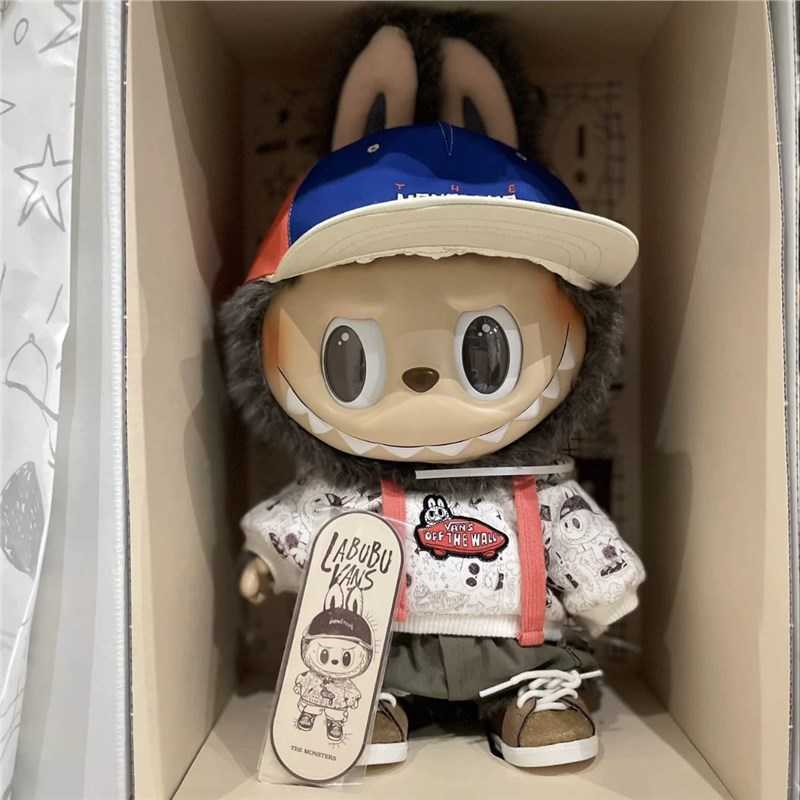 LABUBU Rubber Plush Trendy Doll Vans Collaboration HighEnd Product 1 L25091174LR-image-1074762426