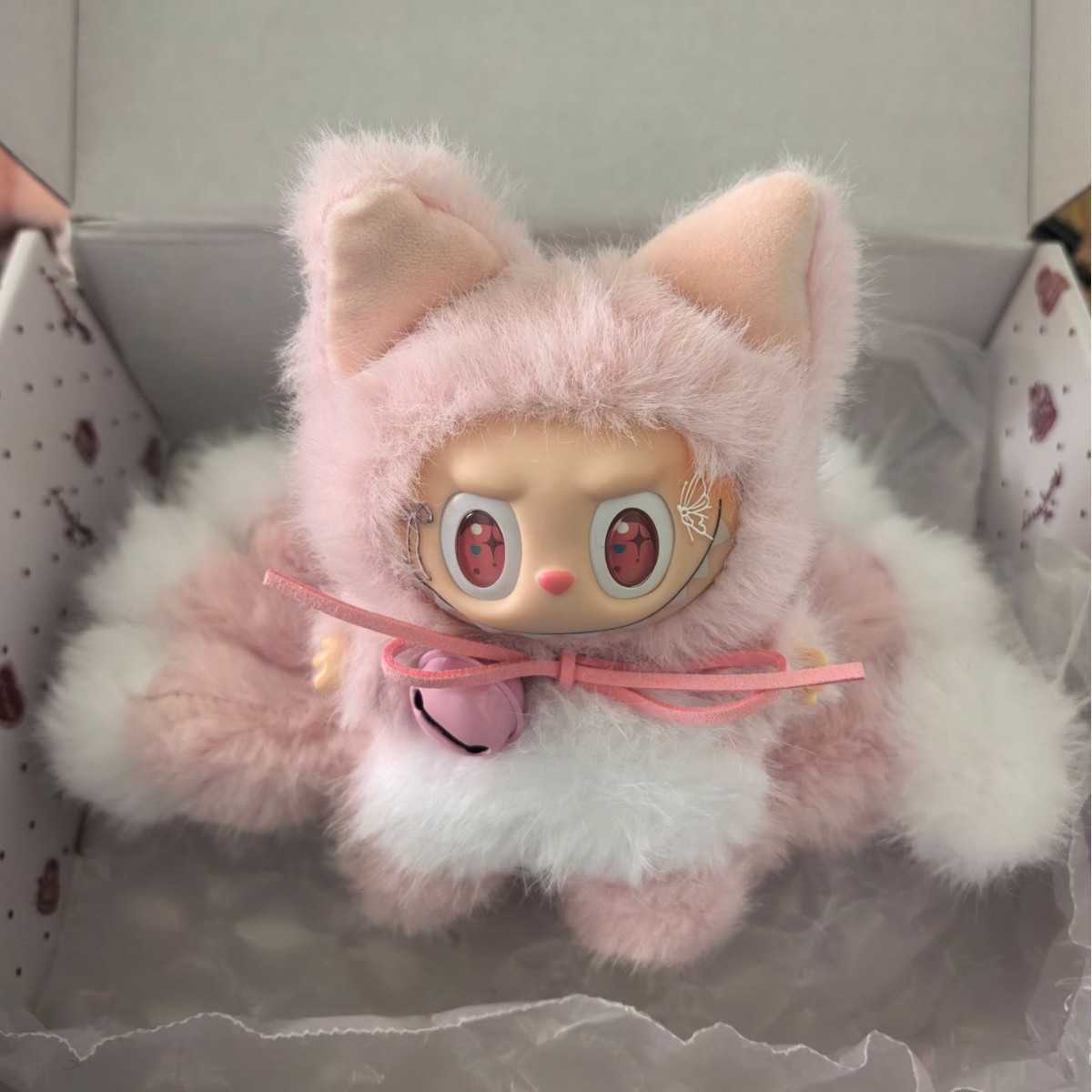 New HighQuality Second Creation NineTailed Fox Plush Doll Modified Baby Leader Plush Vinyl Pendant Trendy Toy Gift Ornament L250911OFD8-image-1074650657