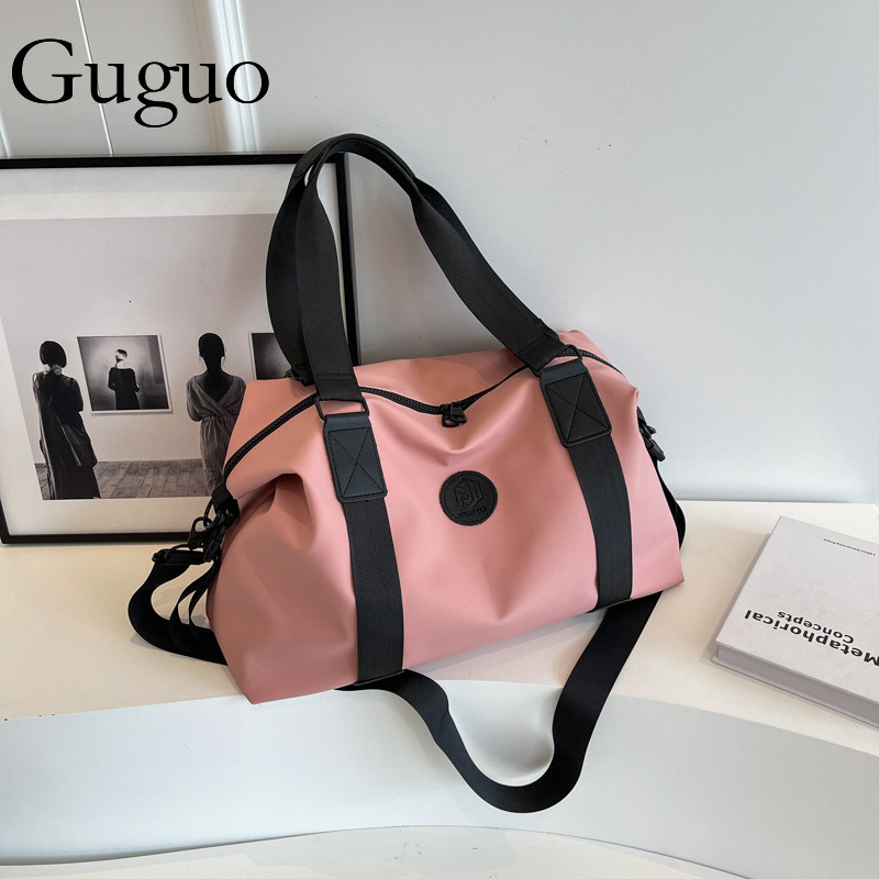 Guguo Women's Oversized Handbag Free Shipping Designer Short Distance Travel Outdoor Waterproof Storage Lightweight Single Shoulder Crossbody B