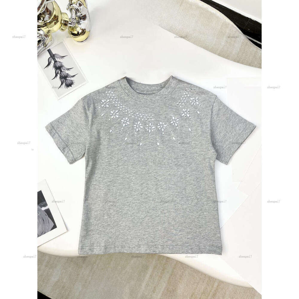 Top baby T-shirt labels Complete child tshirt kids designer clothes Shining diamond fragments boys girls Short Sleeve tees A236X07N055-h-image-1074603331