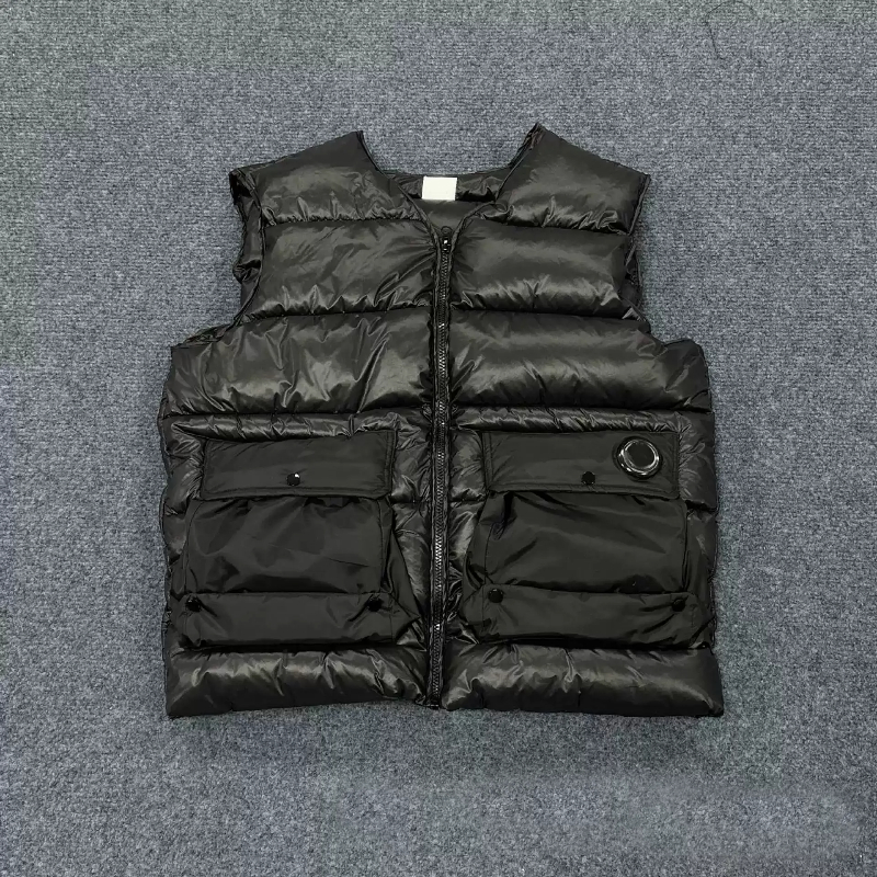 Co Compagny Puffer Vest Fashion Mens Vests Coats Windbreaker Zipper Outwear Coat Cpcompaniness Jacket Women Vest Clothes Down Parkas Warm Sleeveless