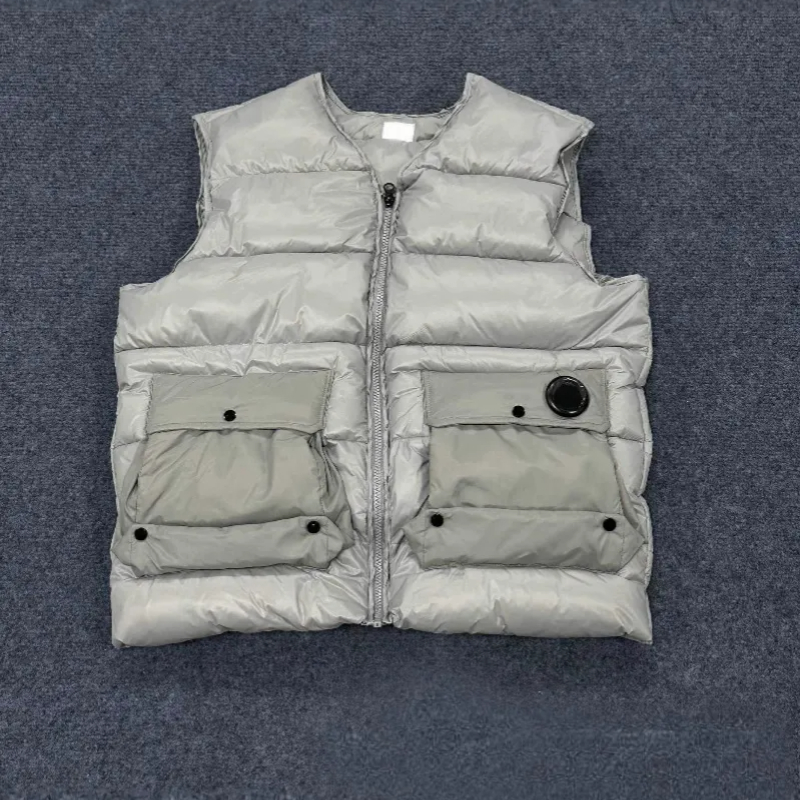 Co Compagny Puffer Vest Fashion Mens Vests Coats Windbreaker Zipper Outwear Coat Cpcompaniness Jacket Women Vest Clothes Down Parkas Warm Sleeveless