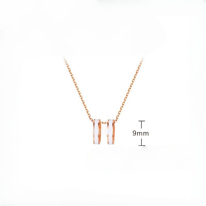 Amour clavicule chaîne bijoux de luxe collier de créateur bijoux créateur pour femme colliers créateur or tennis collier chaîne bijoux en acier i