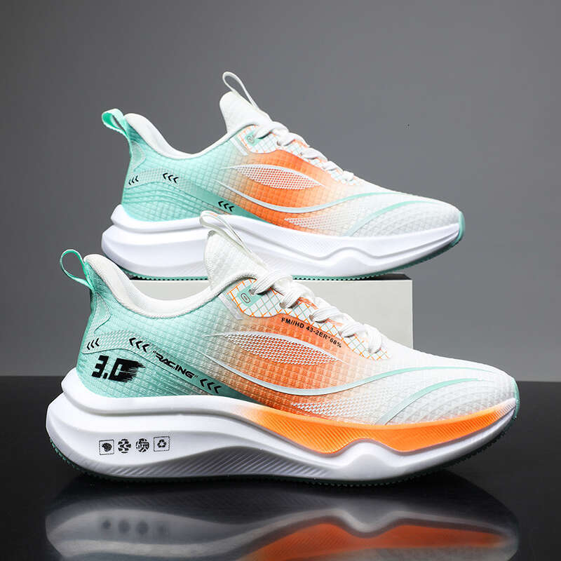 2026 Flying Woven Men's Fashion Soft Sole Casual Outdoor Sports Running Shoes