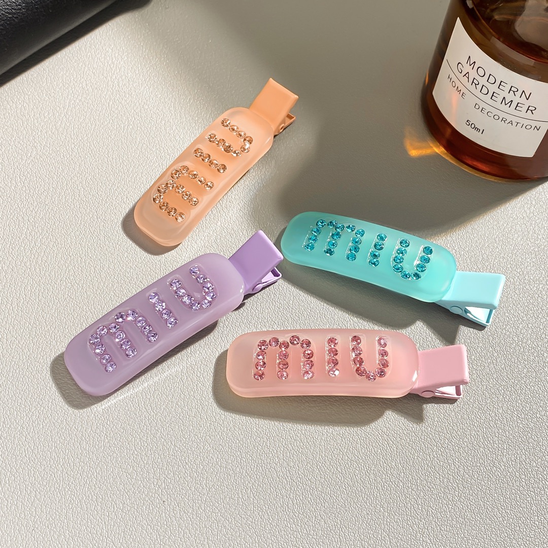 Luxury Barrettes Designer Womens Girls Hairpin Brand Classic Versatile Leisure Hairclips Fashion Hairpin Hair Clips-image-1076143594