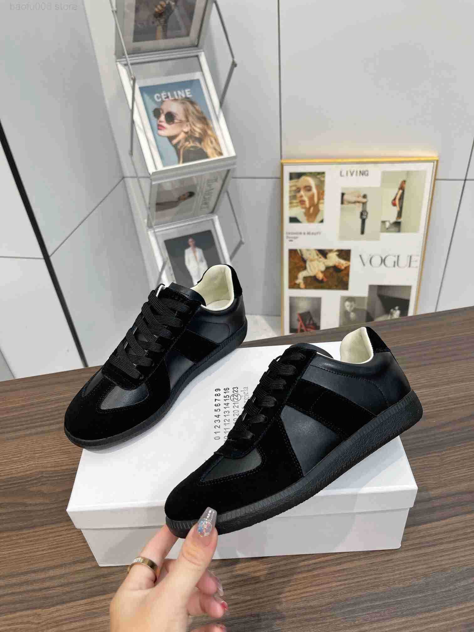 margela gats designer women running replicate suede MM6 woman mens sneakers Flat margiella trainer men outdoor shoes f22 Z250912