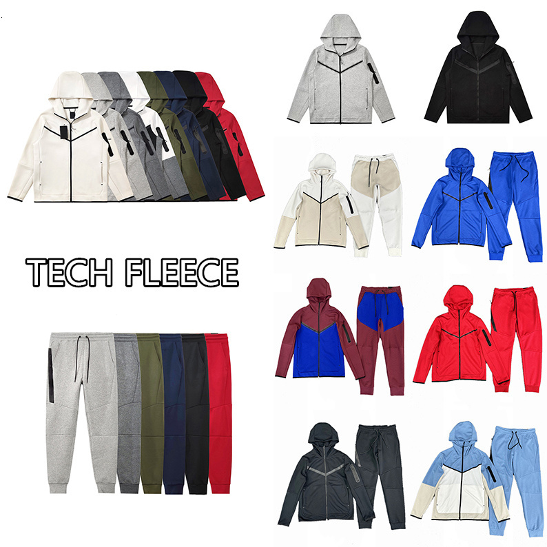 Designer hooded Hoodie tech fleece tracksuit pant men woman classic black white grey red blue sweatshirt track suits bottoms Techfleece mens sweatpa