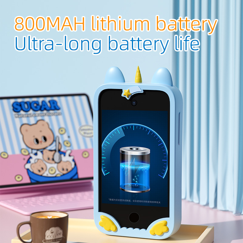 Unicorn - themed Kids Mobile Camera with 800MAH Lithium Battery, Ensuring Ultra - long Battery Life K8-image-1074786979