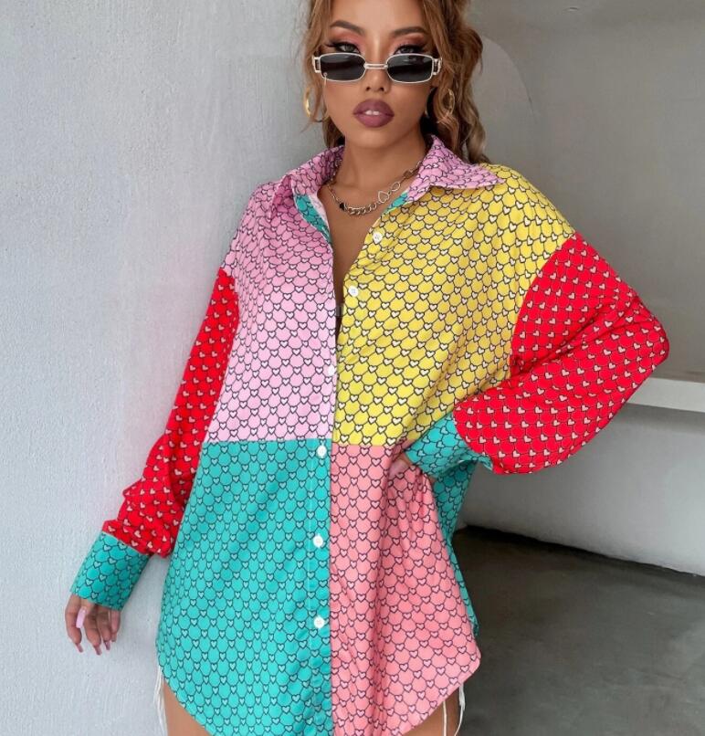 Womens Shirts Luxury Designer Blouses Long Sleeves Trendy Lady Blouse Tee Clothes High Quality tops