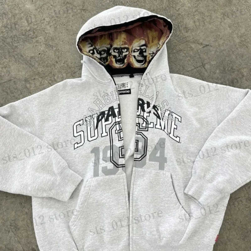 Cardigan à capuche avec fermeture éclair, nouveau Style 2026, imprimé, tendance nationale, trésor, T260116, 1994