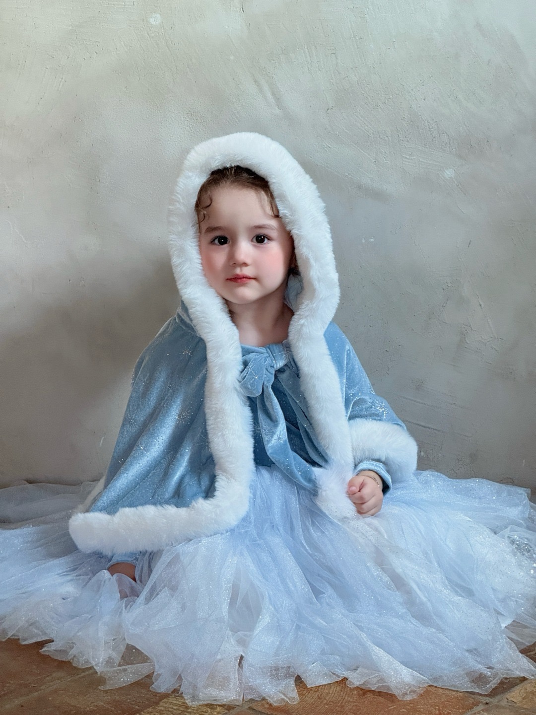 2026 New New Winter Snow White cologne Princess Dress For Girls Hooded Cologne Perfume Costume With Cloak Cologne Perfume Sequins Halloween Party Cl