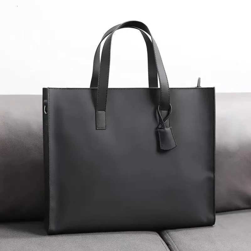 2025 New Mens Handbag With Shoulder Strap Crossbody Bag PU Leather Shoulder Bags Business Laptop Bags Briefcase Totes Satchels W250912-image-1074892270