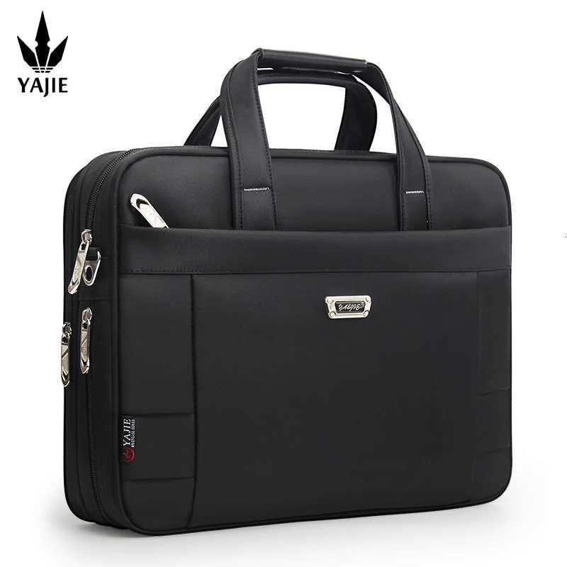 Large Capacity Briefcase Bag Men Business Bag 17 156 14 inch Laptop Bag Shoulder Bags Canvas Handbags Messenger Work Tote Bag W250912