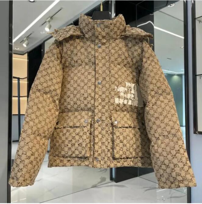 Designer men Down Jacket Winter Parka puffers Thickened Hooded Jackets Windproof and Cold proof Warm Mens Womens Cotton coats