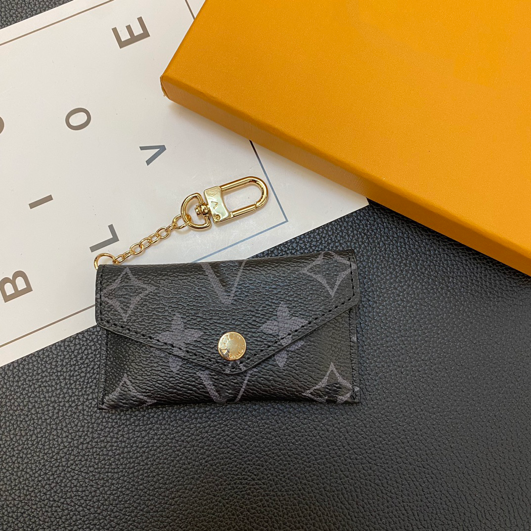 Designer Keychain bag charm Brand Key Bag Light Luxury Weaving Texture Zero Wallet Zipper Card Bag Storage Universal keychain wallet luckytide