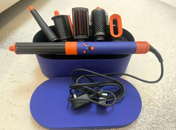 Fer de curling à coiffure électrique multi-fonctionnale avec température réglable, Salon fournit une boîte cadeau négative Ion 7 en 1.