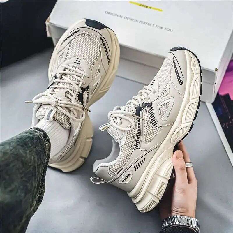Men' s Breathable Mesh Running Shoes Summer Casual Sport