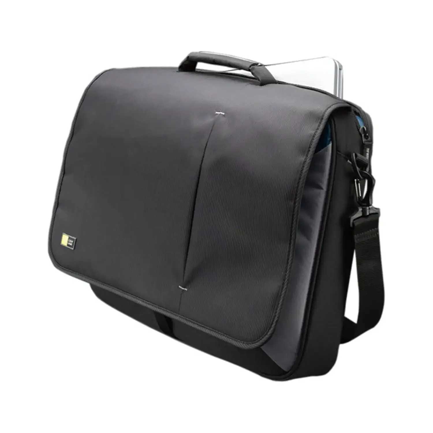 17 Inch Laptop Messenger Bag Black Business Briefcase for Men Women Waterproof Shoulder Bag with Multiple Pockets for Work W250912